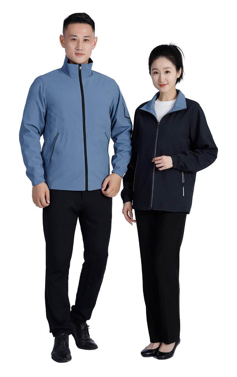 雙面夾克工作服藏藍(lán)
